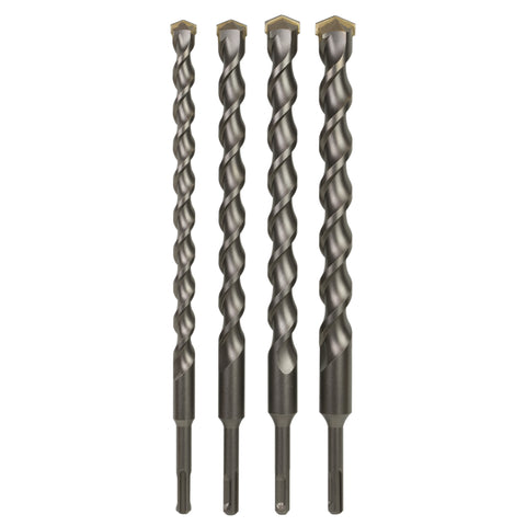 12" sds plus rotary hammer drill bit set